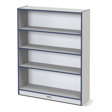Jonti-Craft Rainbow Accents Standard Bookcase, Navy 0971JC112